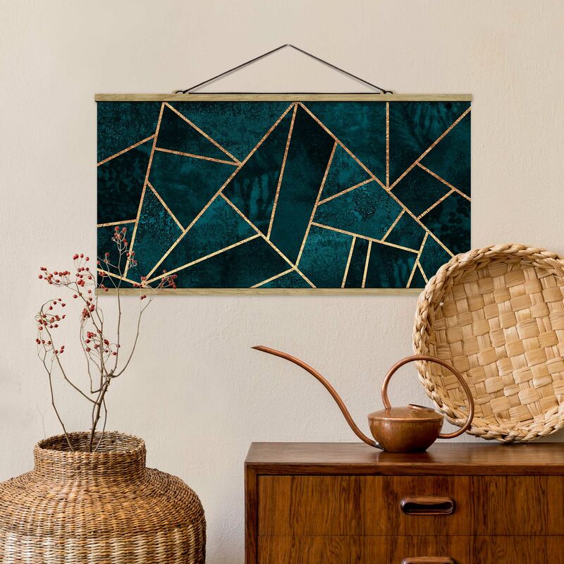 Imagen de tela - Elisabeth Fredriksson - Dark Turquoise With Gold - Apaisado 1:2 Dimensión LxA: 50cm x 100cm
Imagen de tela - Elisabeth Fredriksson - Dark Turquoise With Gold - Apaisado 1:2 Dimensión LxA: 50cm x 100cm