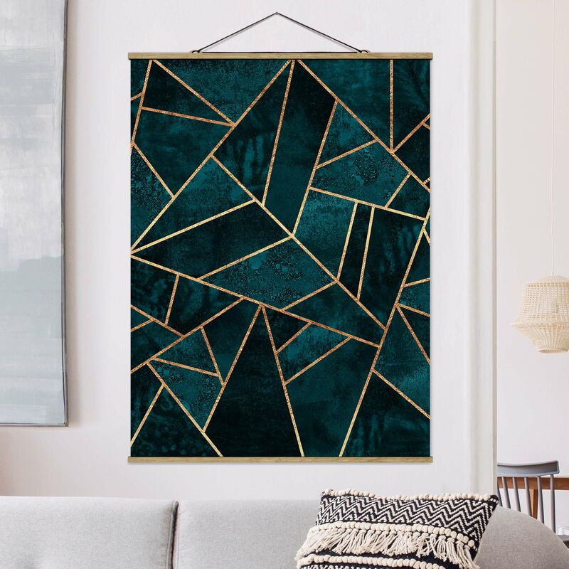 Imagen de tela - Elisabeth Fredriksson - Dark Turquoise With Gold - Alto 4:3 Dimensión LxA: 46.5cm x 35cm
Imagen de tela - Elisabeth Fredriksson - Dark Turquoise With Gold - Alto 4:3 Dimensión LxA: 46.5cm x 35cm