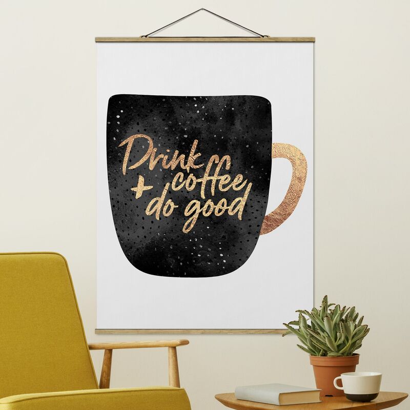 Imagen de tela - Elisabeth Fredriksson - Drink Coffee, Do Good - Black - Alto 4:3 Dimensión LxA: 133.5cm x 100cm
Imagen de tela - Elisabeth Fredriksson - Drink Coffee, Do Good - Black - Alto 4:3 Dimensión LxA: 133.5cm x 100cm