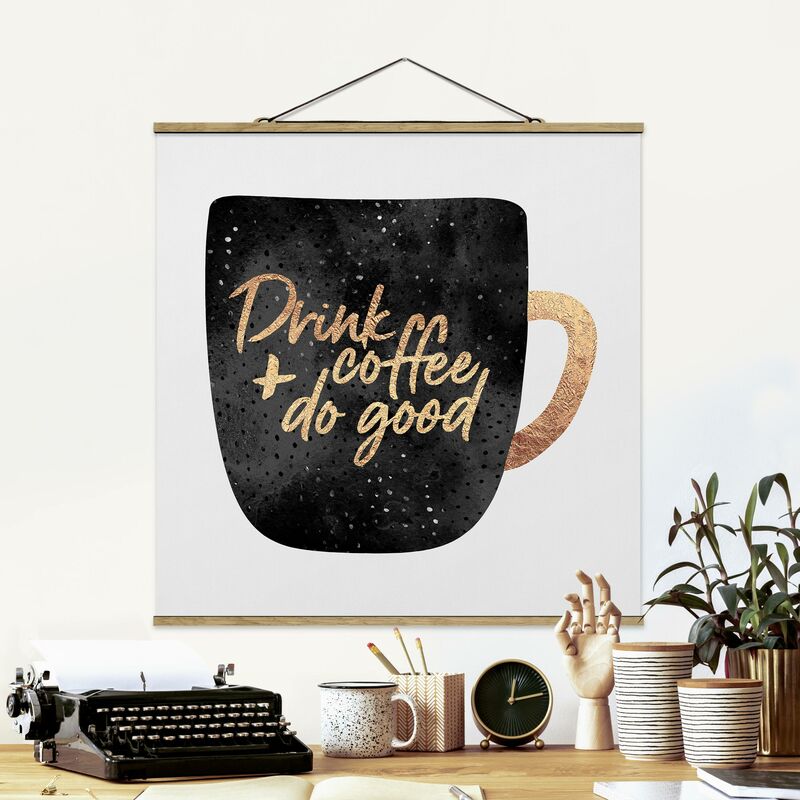 Imagen de tela - Elisabeth Fredriksson - Drink Coffee, Do Good - Black - Cuadrado 1:1 Dimensión LxA: 35cm x 35cm
Imagen de tela - Elisabeth Fredriksson - Drink Coffee, Do Good - Black - Cuadrado 1:1 Dimensión LxA: 35cm x 35cm