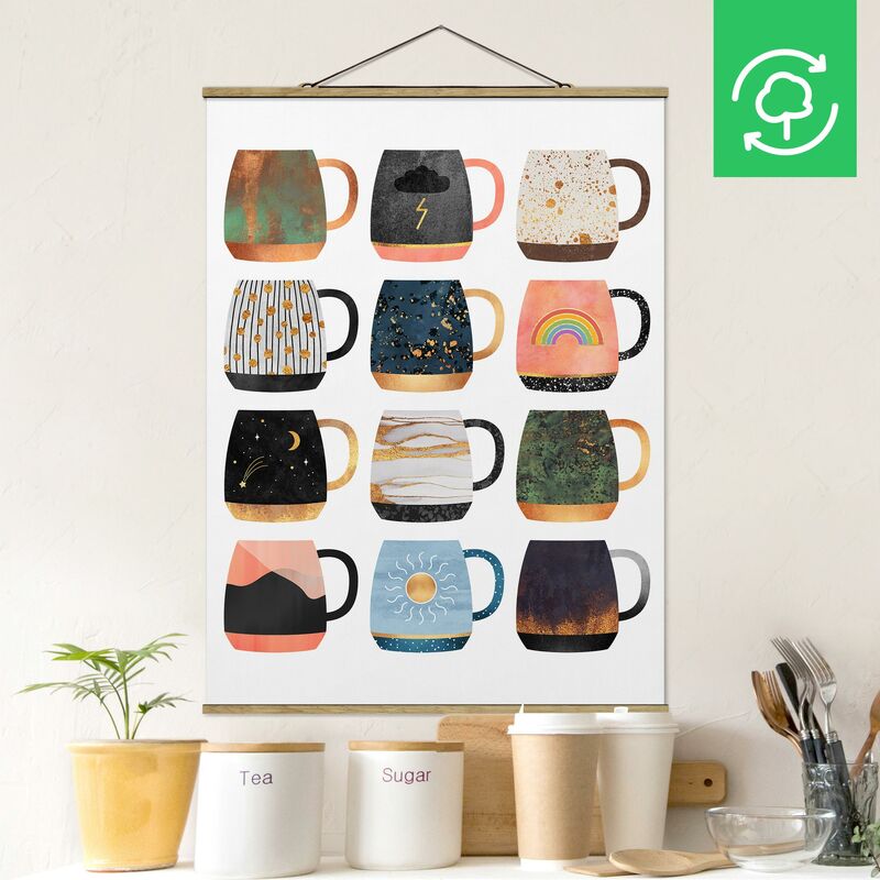 Imagen de tela - Elisabeth Fredriksson - Favorite Cups With Gold - Alto 4:3 Dimensión LxA: 46.5cm x 35cm
Imagen de tela - Elisabeth Fredriksson - Favorite Cups With Gold - Alto 4:3 Dimensión LxA: 46.5cm x 35cm