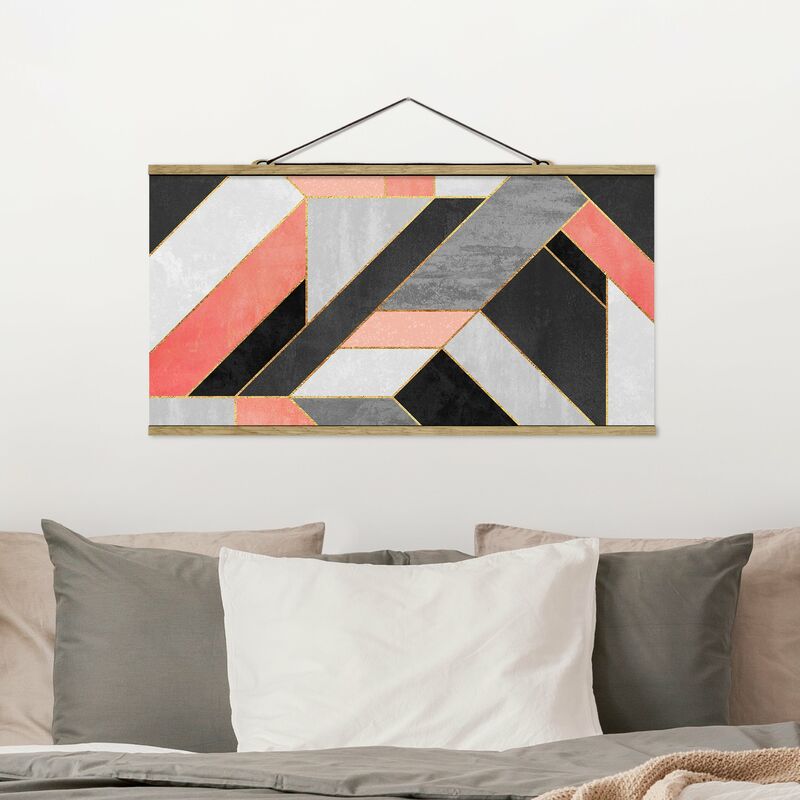 Imagen de tela - Elisabeth Fredriksson - Geometry Pink And Gold - Apaisado 1:2 Dimensión LxA: 40cm x 80cm
Imagen de tela - Elisabeth Fredriksson - Geometry Pink And Gold - Apaisado 1:2 Dimensión LxA: 40cm x 80cm