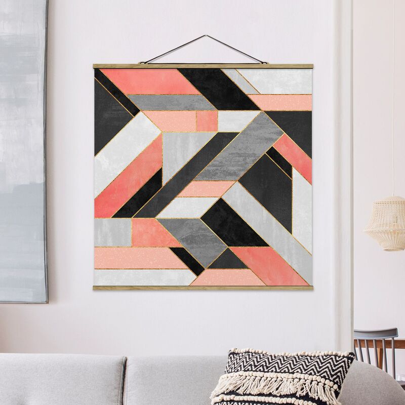 Imagen de tela - Elisabeth Fredriksson - Geometry Pink And Gold - Cuadrado 1:1 Dimensión LxA: 50cm x 50cm
Imagen de tela - Elisabeth Fredriksson - Geometry Pink And Gold - Cuadrado 1:1 Dimensión LxA: 50cm x 50cm