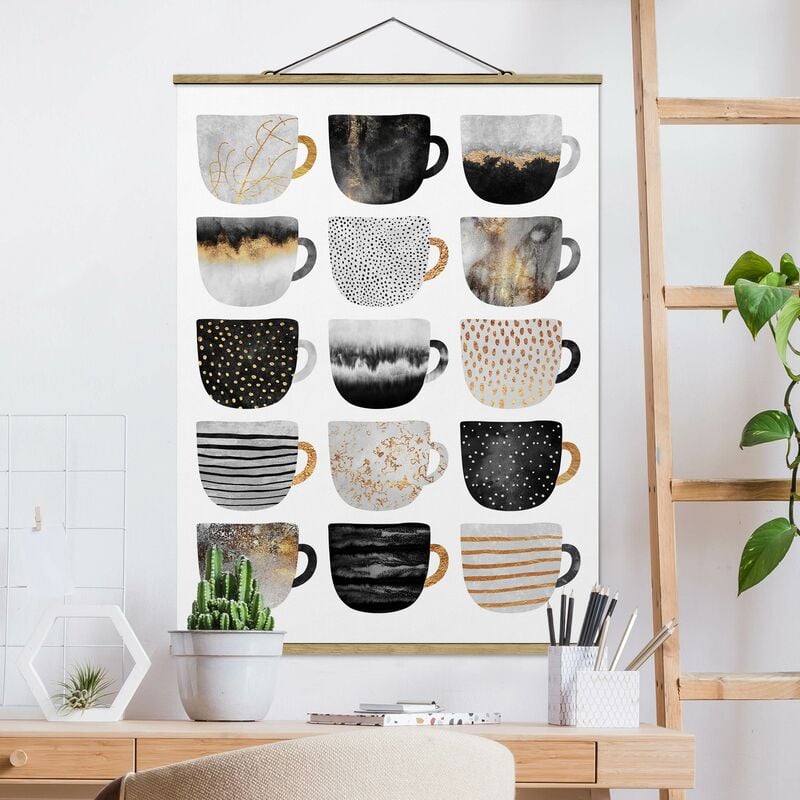 Imagen de tela - Elisabeth Fredriksson - Golden Cups Of Black And White - Alto 4:3 Dimensión LxA: 106.5cm x 80cm
Imagen de tela - Elisabeth Fredriksson - Golden Cups Of Black And White - Alto 4:3 Dimensión LxA: 106.5cm x 80cm