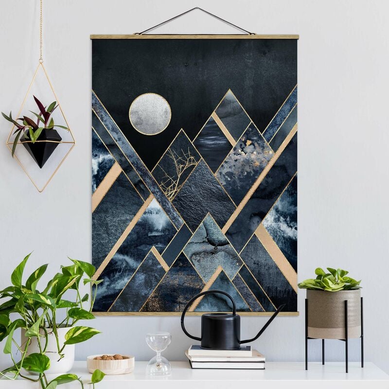 Imagen de tela - Elisabeth Fredriksson - Golden Moon Abstract Black Mountains - Alto 4:3 Dimensión LxA: 66.4cm x 50cm
Imagen de tela - Elisabeth Fredriksson - Golden Moon Abstract Black Mountains - Alto 4:3 Dimensión LxA: 66.4cm x 50cm