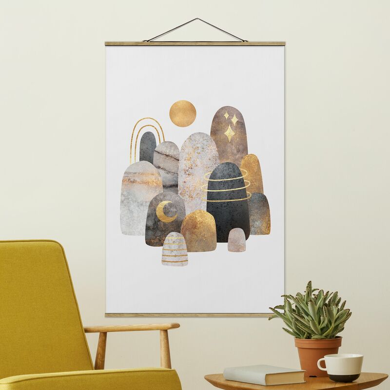 Imagen de tela - Elisabeth Fredriksson - Golden Mountain With Moon - Alto 3:2 Dimensión LxA: 150cm x 100cm
Imagen de tela - Elisabeth Fredriksson - Golden Mountain With Moon - Alto 3:2 Dimensión LxA: 150cm x 100cm