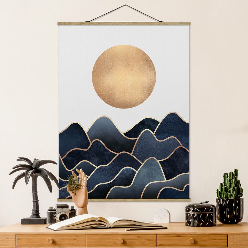 Imagen de tela - Elisabeth Fredriksson - Golden Sun Blue Waves - Alto 4:3 Dimensión LxA: 106.5cm x 80cm
Imagen de tela - Elisabeth Fredriksson - Golden Sun Blue Waves - Alto 4:3 Dimensión LxA: 106.5cm x 80cm