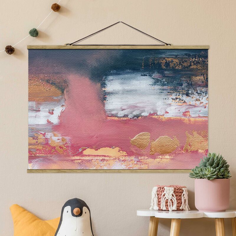Imagen de tela - Elisabeth Fredriksson - Pink Storm With Gold - Apaisado 2:3 Dimensión LxA: 66.5cm x 100cm
Imagen de tela - Elisabeth Fredriksson - Pink Storm With Gold - Apaisado 2:3 Dimensión LxA: 66.5cm x 100cm