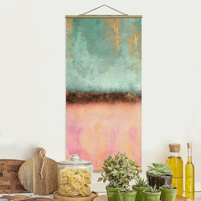 Bilderwelten - Imagen de tela - Elisabeth Fredriksson - Pastel Summer With Gold - Alto 2:1 Dimensión LxA: 70cm x 35cm
Bilderwelten - Imagen de tela - Elisabeth Fredriksson - Pastel Summer With Gold - Alto 2:1 Dimensión LxA: 70cm x 35cm
