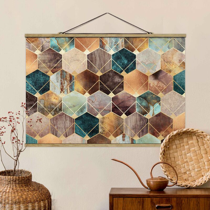 Imagen de tela - Elisabeth Fredriksson - Turquoise Geometry Golden Art Deco - Apaisado 2:3 Dimensión LxA: 53.5cm x 80cm
Imagen de tela - Elisabeth Fredriksson - Turquoise Geometry Golden Art Deco - Apaisado 2:3 Dimensión LxA: 53.5cm x 80cm