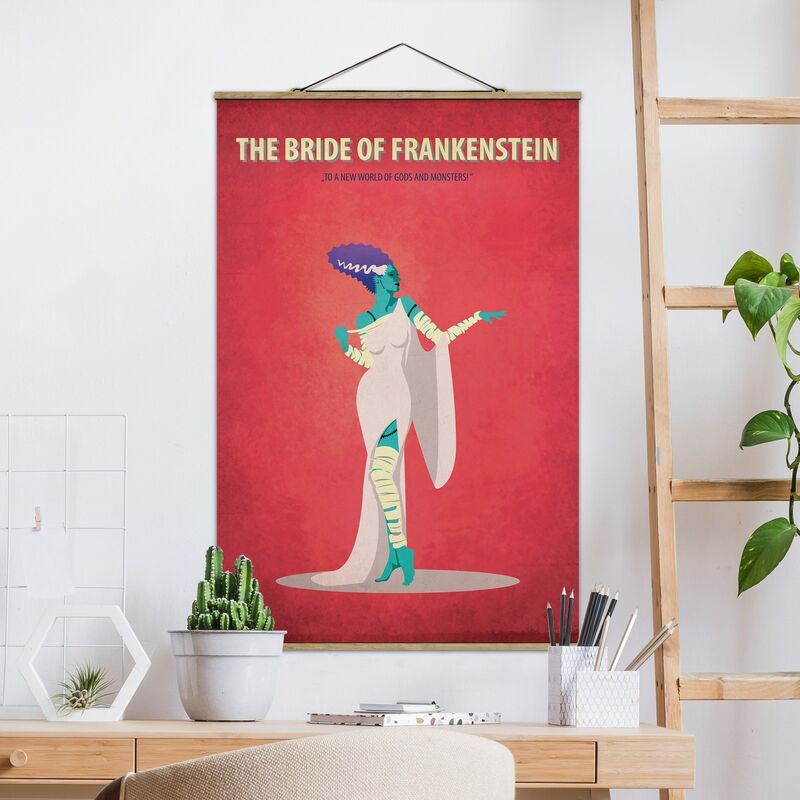 Imagen de tela - Film Poster The Bride Of Frankenstein II - Alto 3:2 Dimensión LxA: 52.5cm x 35cm
Imagen de tela - Film Poster The Bride Of Frankenstein II - Alto 3:2 Dimensión LxA: 52.5cm x 35cm