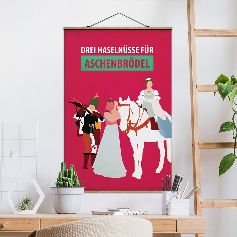 Imagen de tela - Film Poster Three Wishes For Aschebrödel - Alto 3:2 Dimensión LxA: 75cm x 50cm
Imagen de tela - Film Poster Three Wishes For Aschebrödel - Alto 3:2 Dimensión LxA: 75cm x 50cm