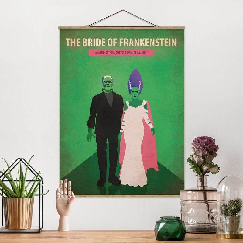 Imagen de tela - Film Poster The Bride Of Frankenstein - Alto 4:3 Dimensión LxA: 46.5cm x 35cm
Imagen de tela - Film Poster The Bride Of Frankenstein - Alto 4:3 Dimensión LxA: 46.5cm x 35cm