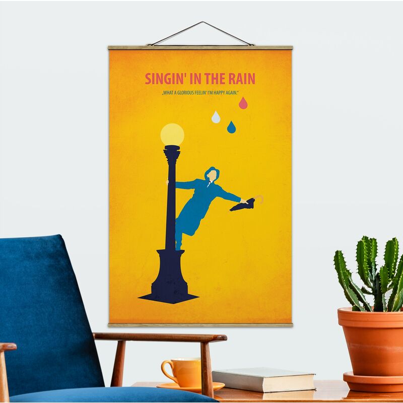 Imagen de tela - Film Poster Singing In The Rain - Alto 3:2 Dimensión LxA: 120cm x 80cm
Imagen de tela - Film Poster Singing In The Rain - Alto 3:2 Dimensión LxA: 120cm x 80cm