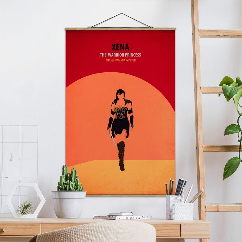 Bilderwelten - Imagen de tela - Film Poster Xena - Alto 3:2 Dimensión LxA: 52.5cm x 35cm
Bilderwelten - Imagen de tela - Film Poster Xena - Alto 3:2 Dimensión LxA: 52.5cm x 35cm