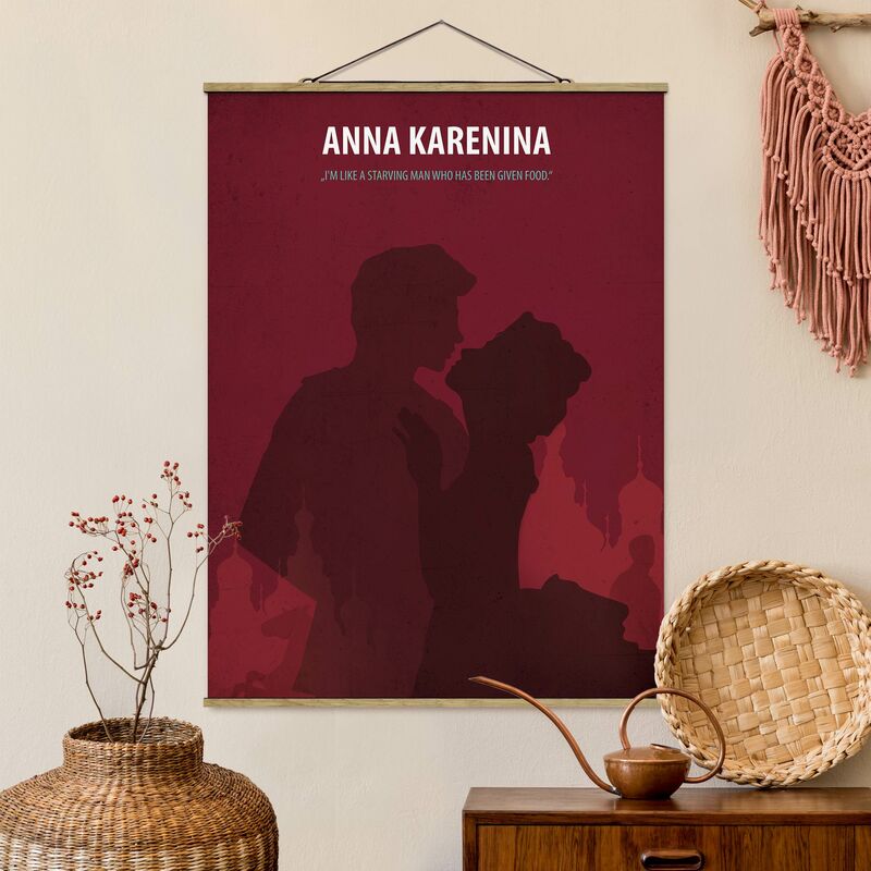 Imagen de tela - Film Poster Anna Karenina - Alto 4:3 Dimensión LxA: 133.5cm x 100cm
Imagen de tela - Film Poster Anna Karenina - Alto 4:3 Dimensión LxA: 133.5cm x 100cm