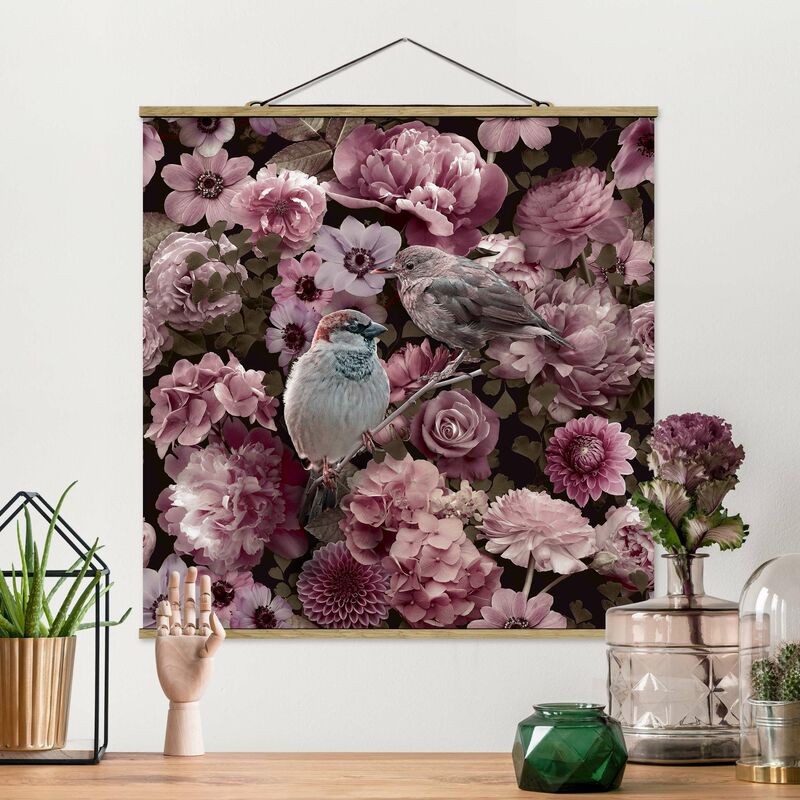 Imagen de tela - Floral Paradise Sparrow In Antique Pink - Cuadrado 1:1 Dimensión LxA: 50cm x 50cm
Imagen de tela - Floral Paradise Sparrow In Antique Pink - Cuadrado 1:1 Dimensión LxA: 50cm x 50cm