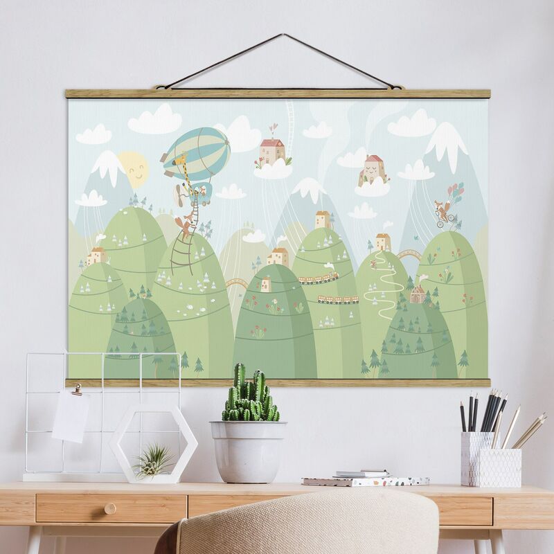 Imagen de tela - Forest With Houses And Animals - Apaisado 2:3 Dimensión LxA: 23.5cm x 35cm
Imagen de tela - Forest With Houses And Animals - Apaisado 2:3 Dimensión LxA: 23.5cm x 35cm
