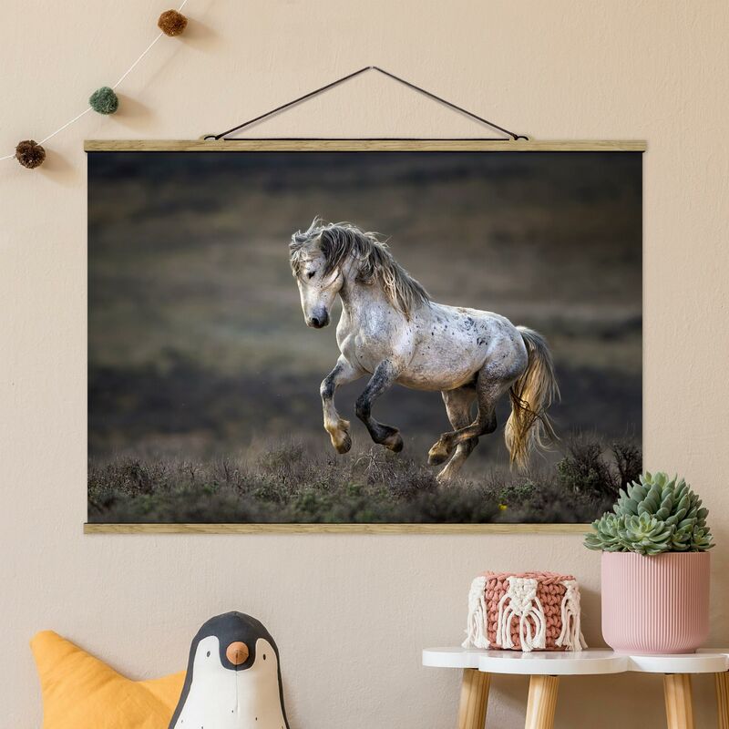 Imagen de tela - Galloping Through The Heather - Apaisado 2:3 Dimensión LxA: 66.5cm x 100cm
Imagen de tela - Galloping Through The Heather - Apaisado 2:3 Dimensión LxA: 66.5cm x 100cm