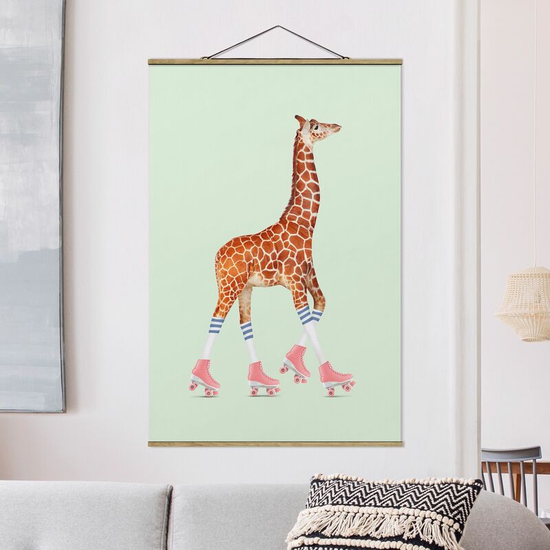 Imagen de tela - Giraffe With Roller Skates - Alto 3:2 Dimensión LxA: 150cm x 100cm
Imagen de tela - Giraffe With Roller Skates - Alto 3:2 Dimensión LxA: 150cm x 100cm