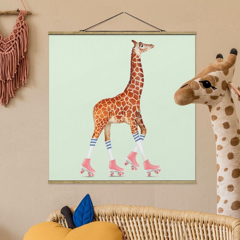 Imagen de tela - Giraffe With Roller Skates - Cuadrado 1:1 Dimensión LxA: 50cm x 50cm
Imagen de tela - Giraffe With Roller Skates - Cuadrado 1:1 Dimensión LxA: 50cm x 50cm