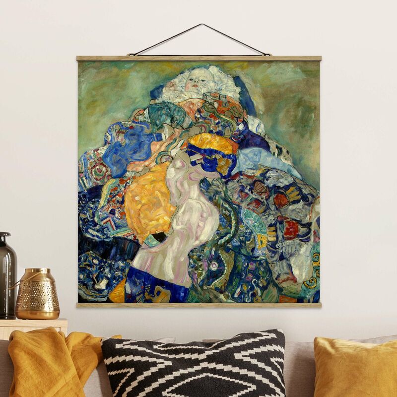Imagen de tela - Gustav Klimt - Baby (Cradle) - Cuadrado 1:1 Dimensión LxA: 80cm x 80cm
Imagen de tela - Gustav Klimt - Baby (Cradle) - Cuadrado 1:1 Dimensión LxA: 80cm x 80cm