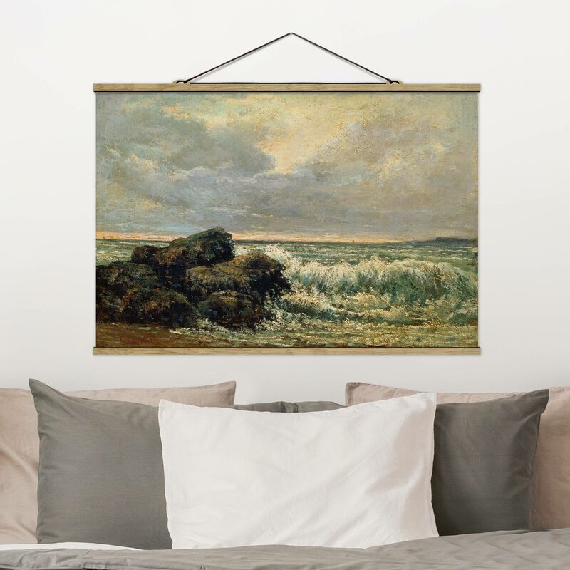 Imagen de tela - Gustave Courbet - The Wave - Apaisado 2:3 Dimensión LxA: 23.5cm x 35cm
Imagen de tela - Gustave Courbet - The Wave - Apaisado 2:3 Dimensión LxA: 23.5cm x 35cm
