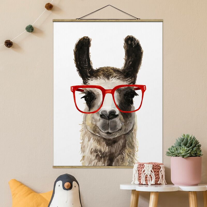 Imagen de tela - Hip Lama With Glasses II - Alto 4:3 Dimensión LxA: 133.5cm x 100cm
Imagen de tela - Hip Lama With Glasses II - Alto 4:3 Dimensión LxA: 133.5cm x 100cm