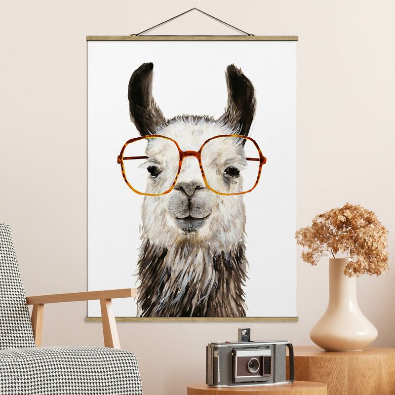 Bilderwelten - Imagen de tela - Hip Lama With Glasses IV - Alto 4:3 Dimensión LxA: 46.5cm x 35cm
Bilderwelten - Imagen de tela - Hip Lama With Glasses IV - Alto 4:3 Dimensión LxA: 46.5cm x 35cm