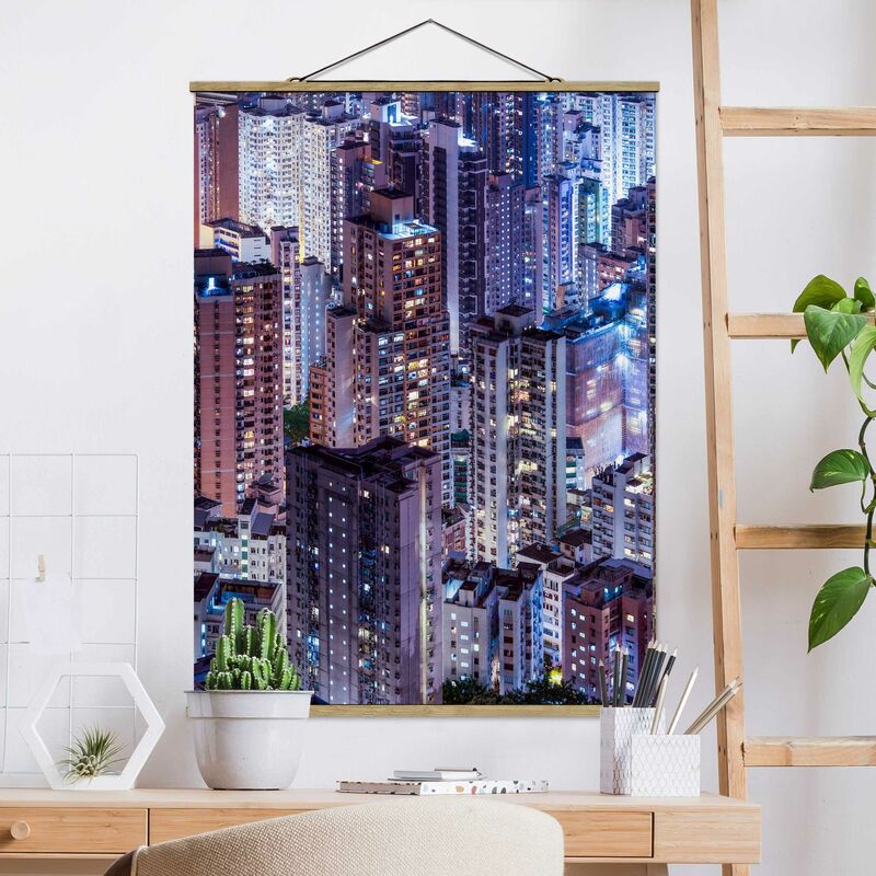 Imagen de tela - Hong Kong Sea Of Lights - Alto 4:3 Dimensión LxA: 106.5cm x 80cm
Imagen de tela - Hong Kong Sea Of Lights - Alto 4:3 Dimensión LxA: 106.5cm x 80cm