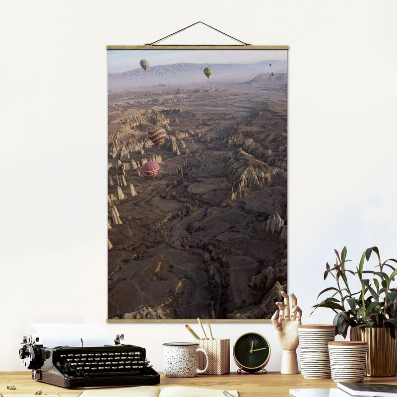 Imagen de tela - Hot Air Balloons Over Anatolia - Alto 3:2 Dimensión LxA: 120cm x 80cm
Imagen de tela - Hot Air Balloons Over Anatolia - Alto 3:2 Dimensión LxA: 120cm x 80cm