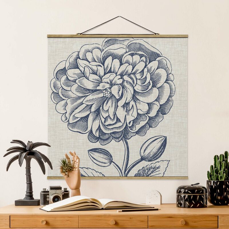 Imagen de tela - Indigo Blossom On Linen III - Cuadrado 1:1 Dimensión LxA: 80cm x 80cm
Imagen de tela - Indigo Blossom On Linen III - Cuadrado 1:1 Dimensión LxA: 80cm x 80cm