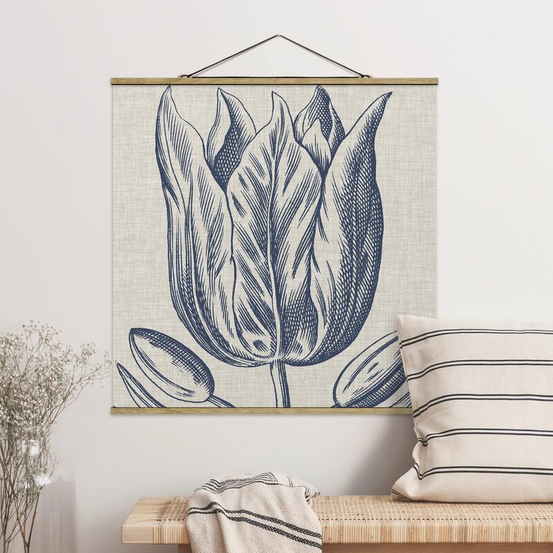 Imagen de tela - Indigo Blossom On Linen II - Cuadrado 1:1 Dimensión LxA: 80cm x 80cm
Imagen de tela - Indigo Blossom On Linen II - Cuadrado 1:1 Dimensión LxA: 80cm x 80cm