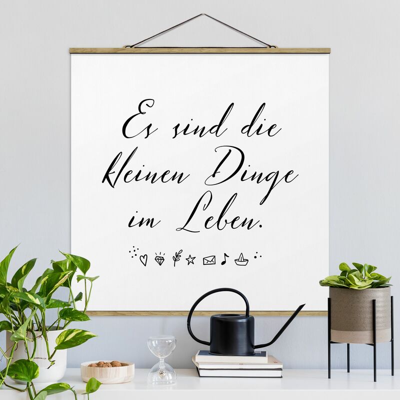 Imagen de tela - It's The Little Things In Life - Cuadrado 1:1 Dimensión LxA: 80cm x 80cm
Imagen de tela - It's The Little Things In Life - Cuadrado 1:1 Dimensión LxA: 80cm x 80cm