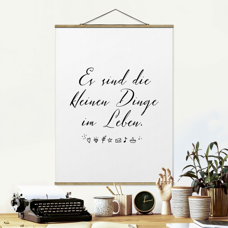 Imagen de tela - It's The Little Things In Life - Alto 4:3 Dimensión LxA: 46.5cm x 35cm
Imagen de tela - It's The Little Things In Life - Alto 4:3 Dimensión LxA: 46.5cm x 35cm