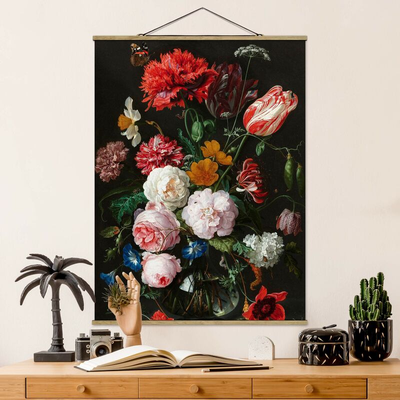 Imagen de tela - Jan Davidsz De Heem - Still Life With Flowers In A Glass Vase - Alto 4:3 Dimensión LxA: 133.5cm x 100cm
Imagen de tela - Jan Davidsz De Heem - Still Life With Flowers In A Glass Vase - Alto 4:3 Dimensión LxA: 133.5cm x 100cm