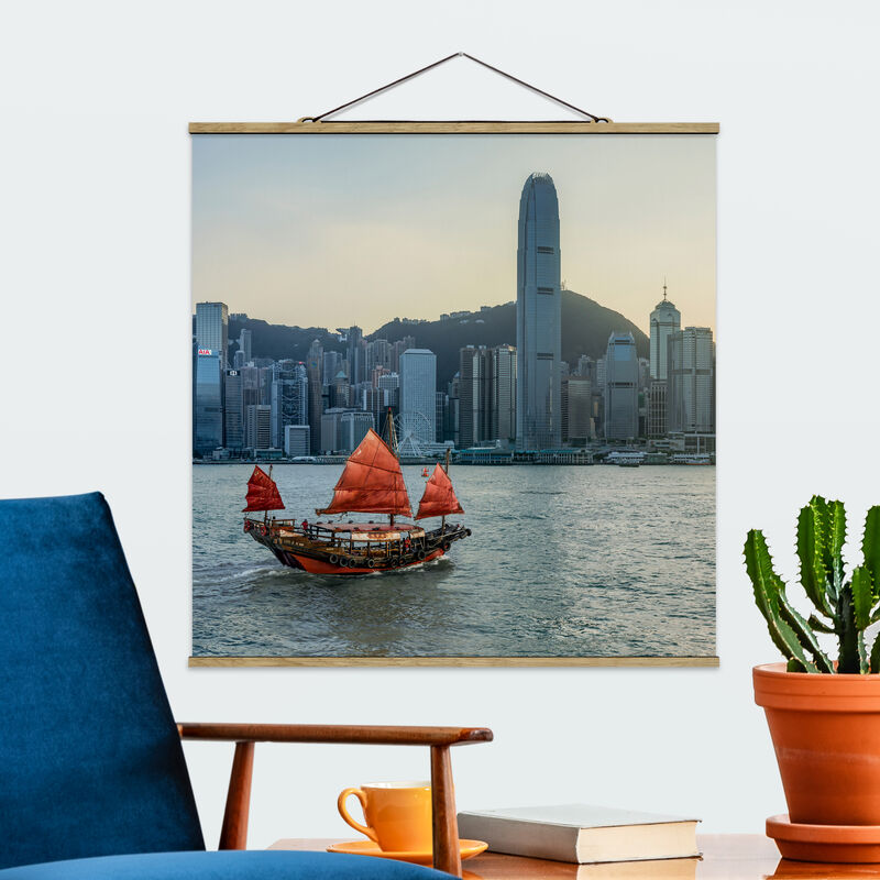 Imagen de tela - Junk In Victoria Harbour - Cuadrado 1:1 Dimensión LxA: 80cm x 80cm
Imagen de tela - Junk In Victoria Harbour - Cuadrado 1:1 Dimensión LxA: 80cm x 80cm