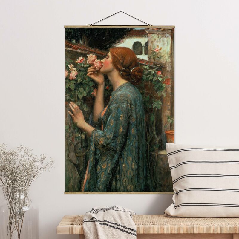 Imagen de tela - John William Waterhouse - The Soul Of The Rose - Alto 3:2 Dimensión LxA: 75cm x 50cm
Imagen de tela - John William Waterhouse - The Soul Of The Rose - Alto 3:2 Dimensión LxA: 75cm x 50cm