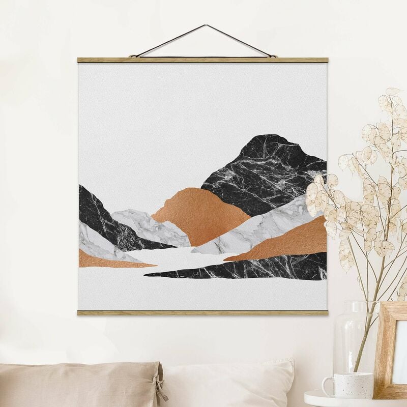 Imagen de tela - Landscape In Marble And Copper II - Cuadrado 1:1 Dimensión LxA: 80cm x 80cm
Imagen de tela - Landscape In Marble And Copper II - Cuadrado 1:1 Dimensión LxA: 80cm x 80cm
