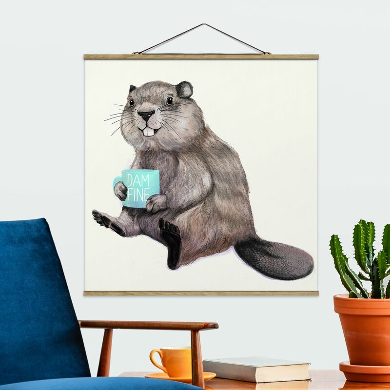 Imagen de tela - Laura Graves - Illustration Beaver With Coffee Cup - Cuadrado 1:1 Dimensión LxA: 100cm x 100cm
Imagen de tela - Laura Graves - Illustration Beaver With Coffee Cup - Cuadrado 1:1 Dimensión LxA: 100cm x 100cm
