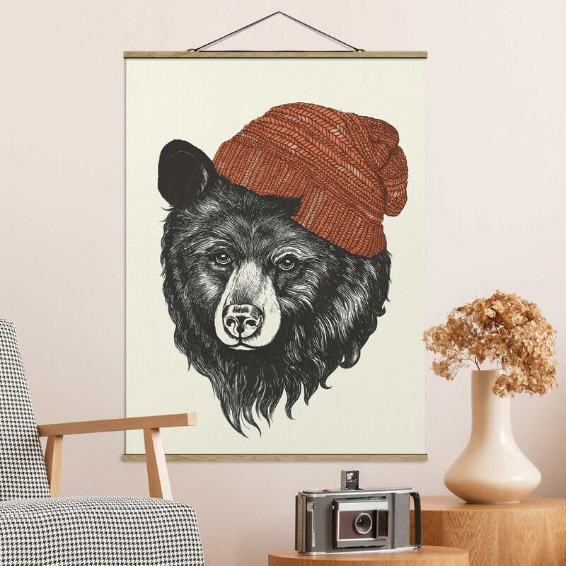 Imagen de tela - Laura Graves - Illustration Bear With Red Cap Drawing - Alto 4:3 Dimensión LxA: 133.5cm x 100cm
Imagen de tela - Laura Graves - Illustration Bear With Red Cap Drawing - Alto 4:3 Dimensión LxA: 133.5cm x 100cm