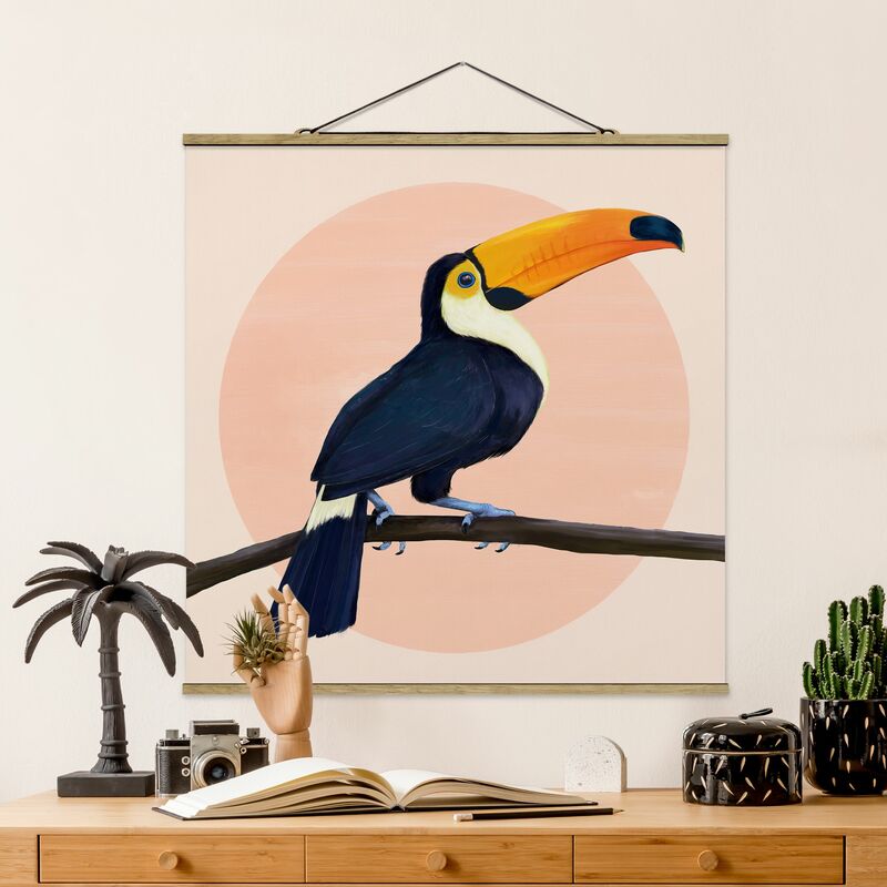 Imagen de tela - Laura Graves - Illustration Bird Toucan Painting Pastel - Cuadrado 1:1 Dimensión LxA: 50cm x 50cm
Imagen de tela - Laura Graves - Illustration Bird Toucan Painting Pastel - Cuadrado 1:1 Dimensión LxA: 50cm x 50cm