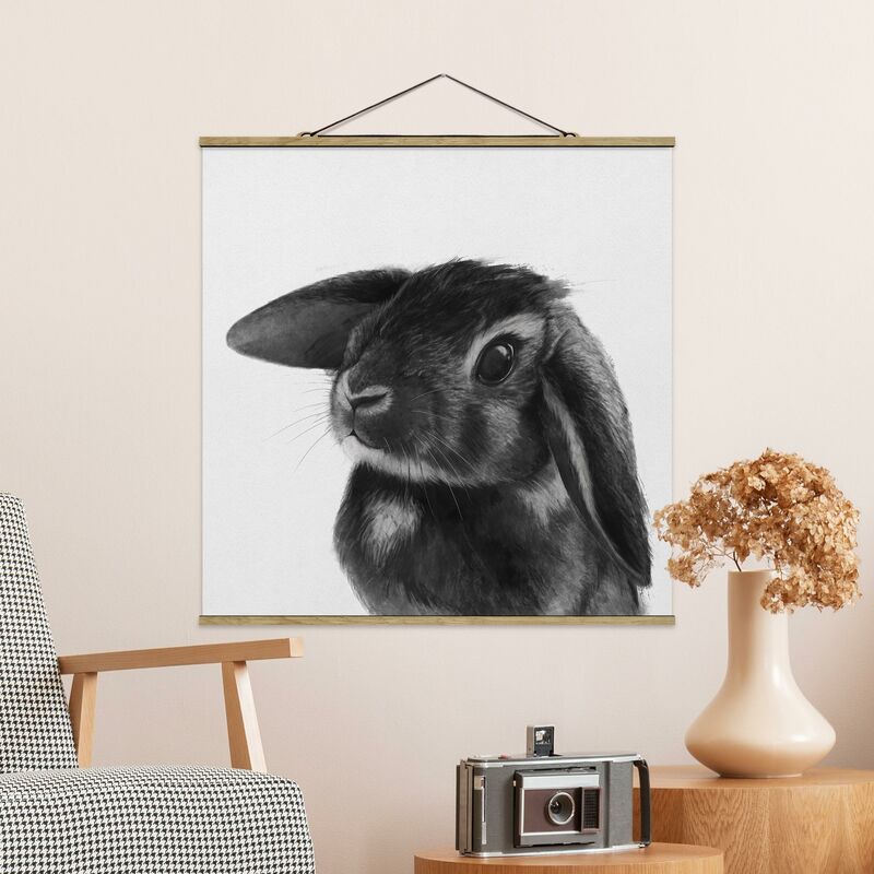 Imagen de tela - Laura Graves - Illustration Rabbit Black And White Drawing - Cuadrado 1:1 Dimensión LxA: 50cm x 50cm
Imagen de tela - Laura Graves - Illustration Rabbit Black And White Drawing - Cuadrado 1:1 Dimensión LxA: 50cm x 50cm