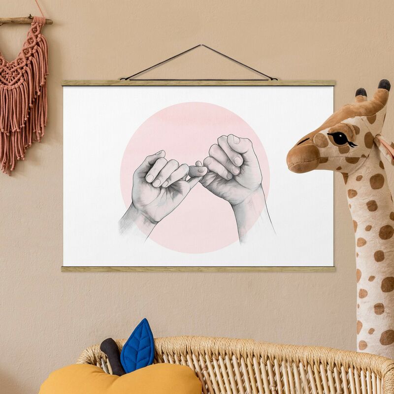Imagen de tela - Laura Graves - Illustration Hands Friendship Circle Pink White - Apaisado 2:3 Dimensión LxA: 53.5cm x 80cm
Imagen de tela - Laura Graves - Illustration Hands Friendship Circle Pink White - Apaisado 2:3 Dimensión LxA: 53.5cm x 80cm