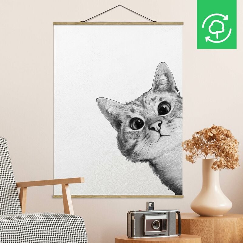 Imagen de tela - Laura Graves - Illustration Cat Drawing Black White - Alto 4:3 Dimensión LxA: 66.4cm x 50cm
Imagen de tela - Laura Graves - Illustration Cat Drawing Black White - Alto 4:3 Dimensión LxA: 66.4cm x 50cm