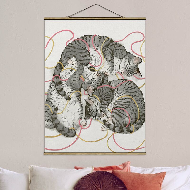 Imagen de tela - Laura Graves - Illustration Gray Cat Painting - Alto 4:3 Dimensión LxA: 46.5cm x 35cm
Imagen de tela - Laura Graves - Illustration Gray Cat Painting - Alto 4:3 Dimensión LxA: 46.5cm x 35cm