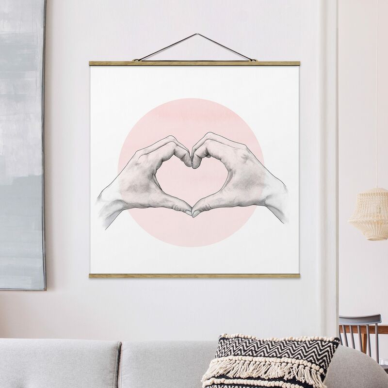 Imagen de tela - Laura Graves - Illustration Heart Hands Circle Pink White - Cuadrado 1:1 Dimensión LxA: 80cm x 80cm
Imagen de tela - Laura Graves - Illustration Heart Hands Circle Pink White - Cuadrado 1:1 Dimensión LxA: 80cm x 80cm