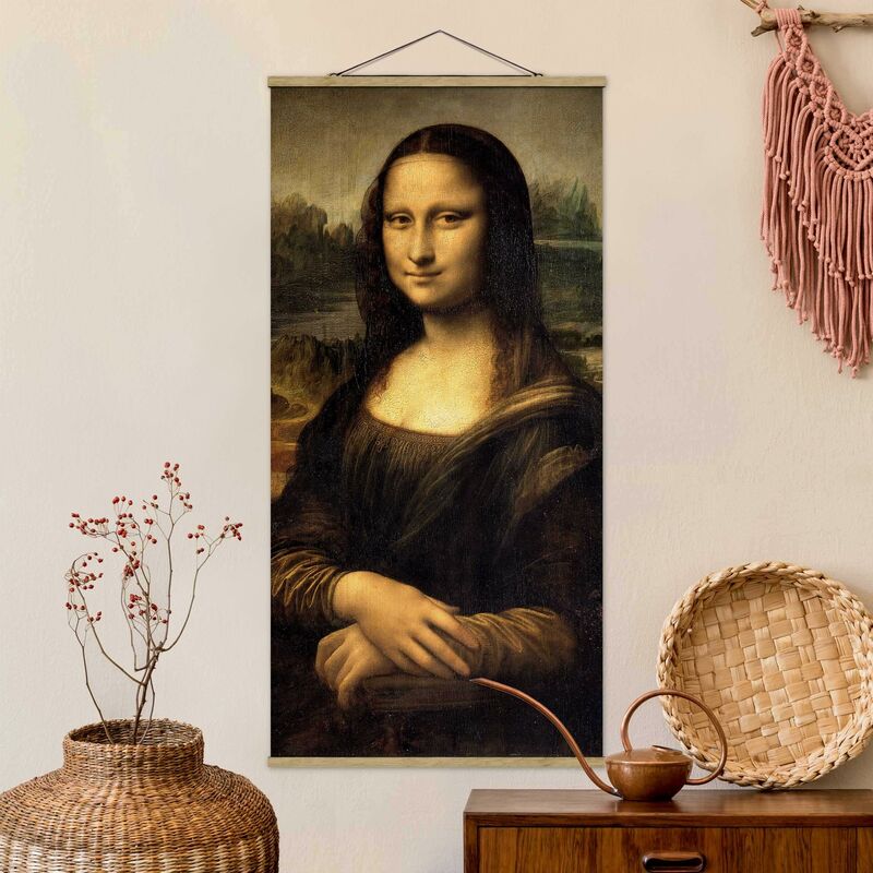 Imagen de tela - Leonardo Da Vinci - Mona Lisa - Alto 2:1 Dimensión LxA: 100cm x 50cm
Imagen de tela - Leonardo Da Vinci - Mona Lisa - Alto 2:1 Dimensión LxA: 100cm x 50cm
