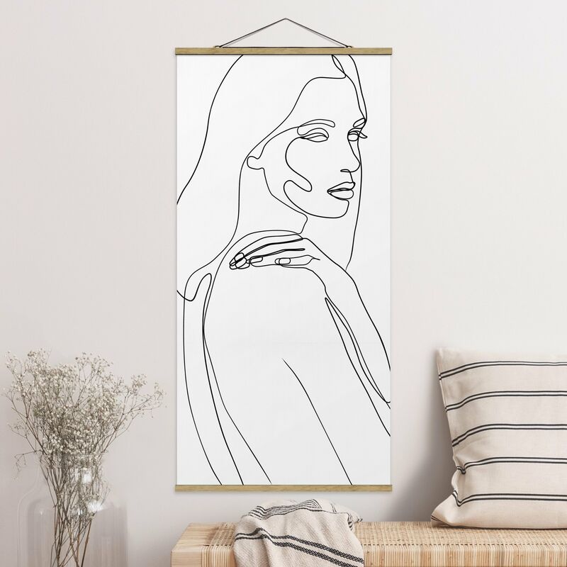 Imagen de tela - Line Art Woman's Shoulder Black And White - Alto 2:1 Dimensión LxA: 100cm x 50cm
Imagen de tela - Line Art Woman's Shoulder Black And White - Alto 2:1 Dimensión LxA: 100cm x 50cm