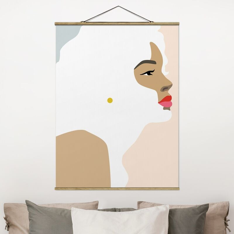 Imagen de tela - Line Art Portrait Woman Pastel Pink - Alto 4:3 Dimensión LxA: 106.5cm x 80cm
Imagen de tela - Line Art Portrait Woman Pastel Pink - Alto 4:3 Dimensión LxA: 106.5cm x 80cm